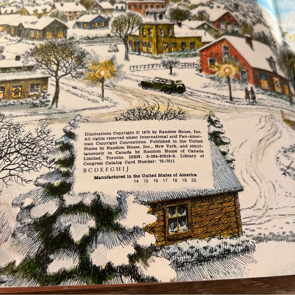 🎄The Night Before Christmas by Douglas Gorsline | 1975 Random House Vintage - Picture 13 of 15